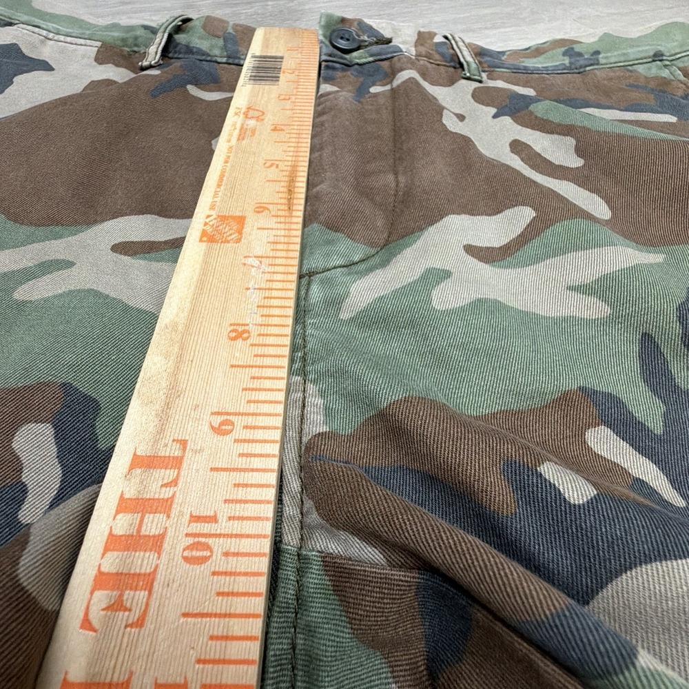 J.Crew 484 Slim Camo Chino Pants Men's 34x32 Woodland Camouflage Cotton - Picture 10 of 13